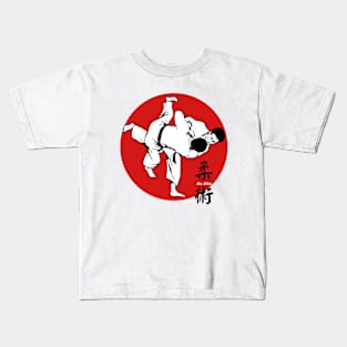 Jiu Jitsu Fighters Sign Poster Kids T-Shirt